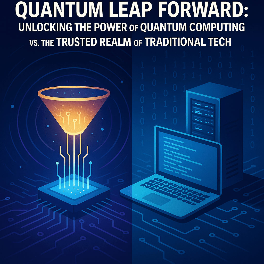 Quantum Leap Forward: Unlocking the Power of Quantum Computing vs. the Trusted Realm of Traditional Tech