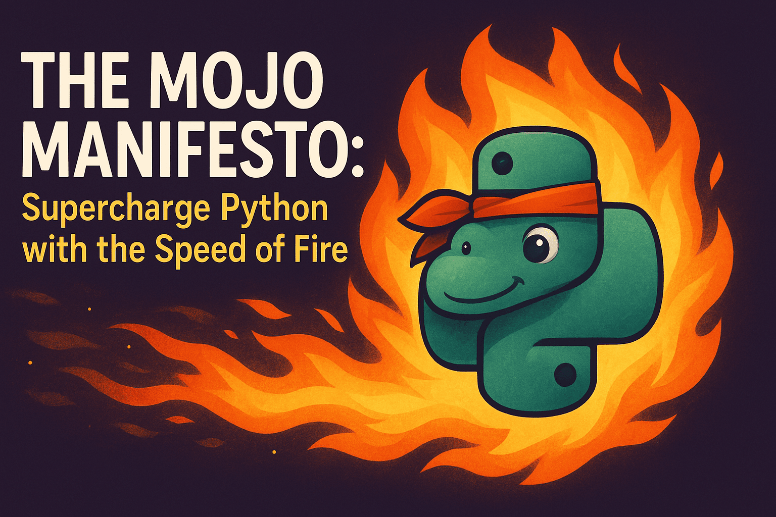 🔥 The Mojo Manifesto: Supercharge Python with the Speed of Fire 🔥